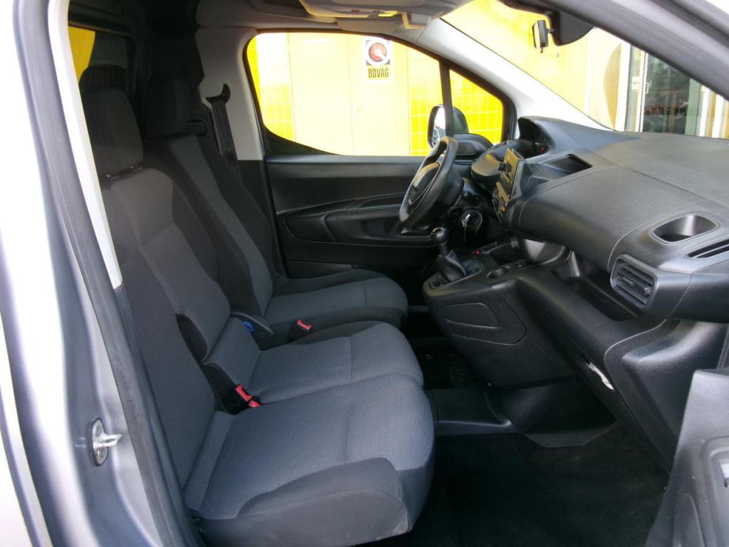 Peugeot Partner 1.5 bluehdi 75 airco, trekhaak, 3-zits