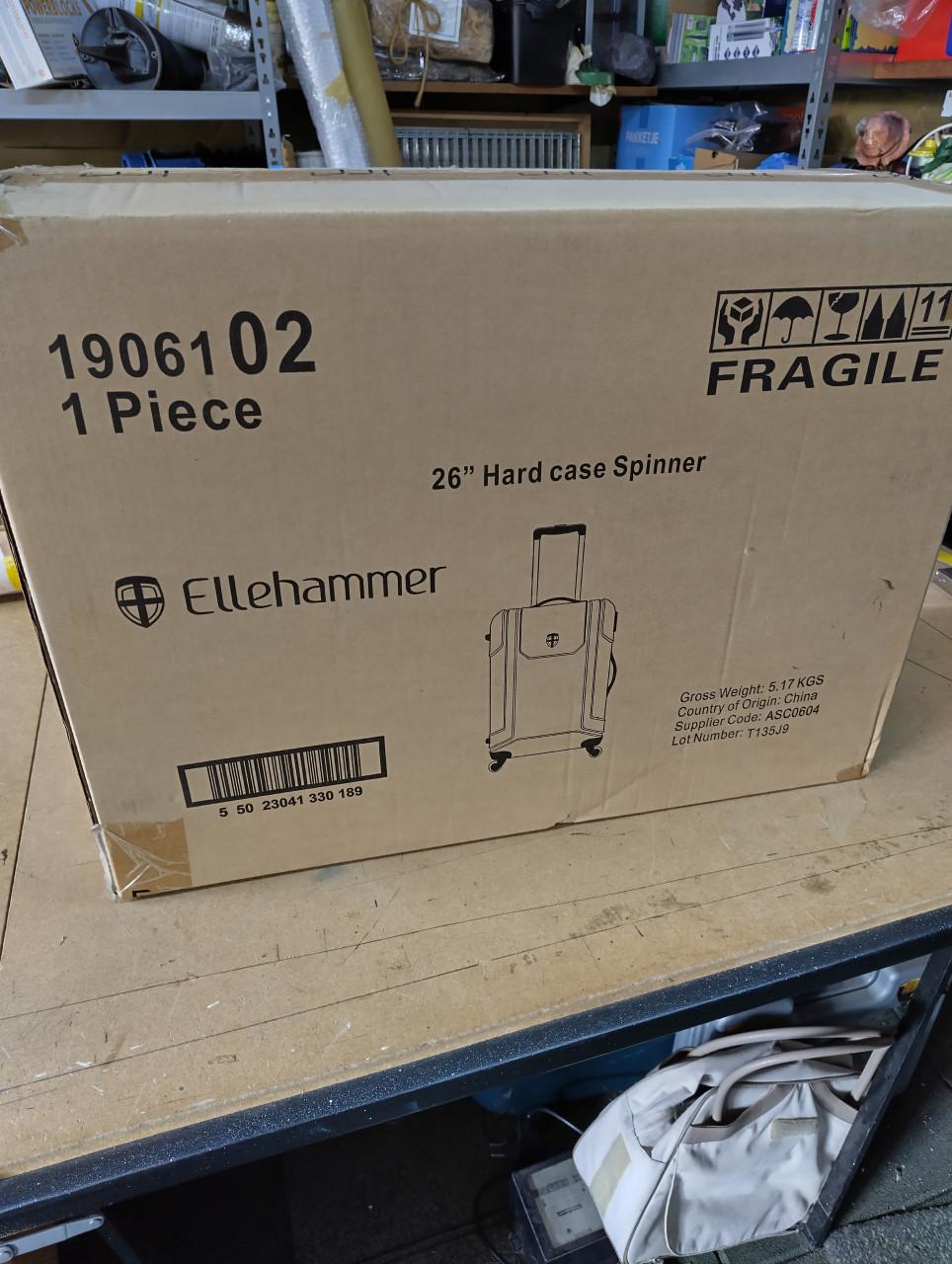 26" nieuwe hard case spinner