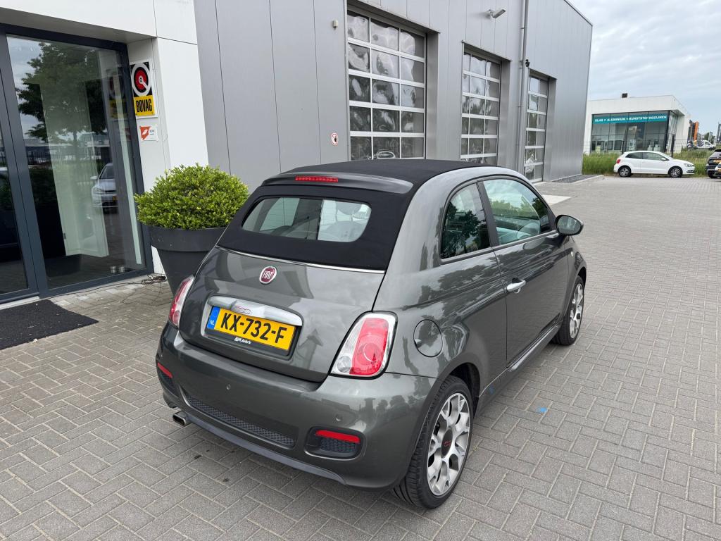 Fiat 500 C 1.2 sport * cabriolet * sport bumpers * airco * pdc *