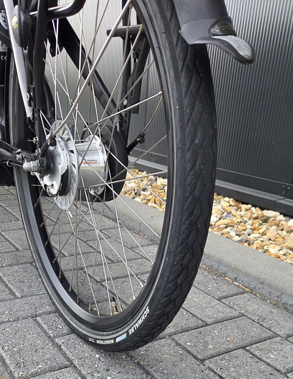 Prachtige Vogue Carry 3 Elektrische Driewielbakfiets  Matzwart (2392 km)