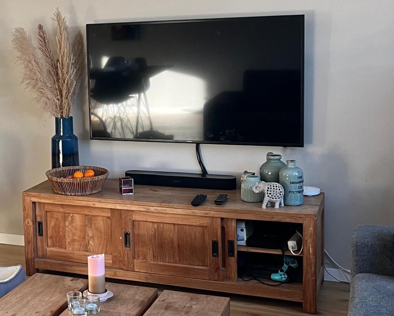 Mooie teak houten kast