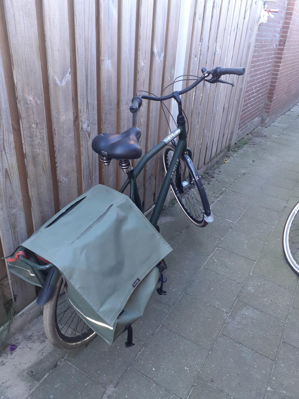 Super hoge OPAfiets *** Kruisframe *** RODEX Holland 70cm