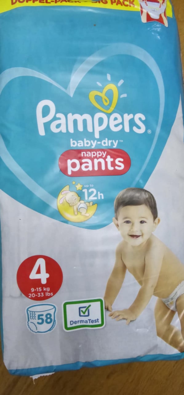 Pampers baby-dry luierbroekjes maat 4