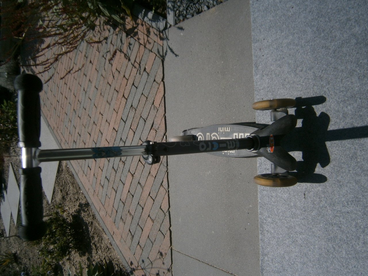 Stevig fiets en step (driewieler)