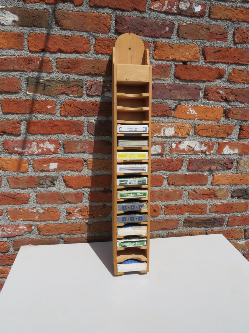 Kaartenbak voor 15 boeken speelkaarten
