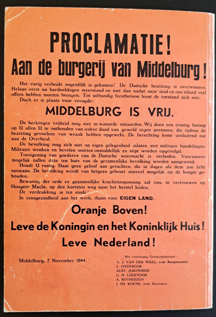 MIDDELBURG 1940-'45 - M Sanderse - 1979