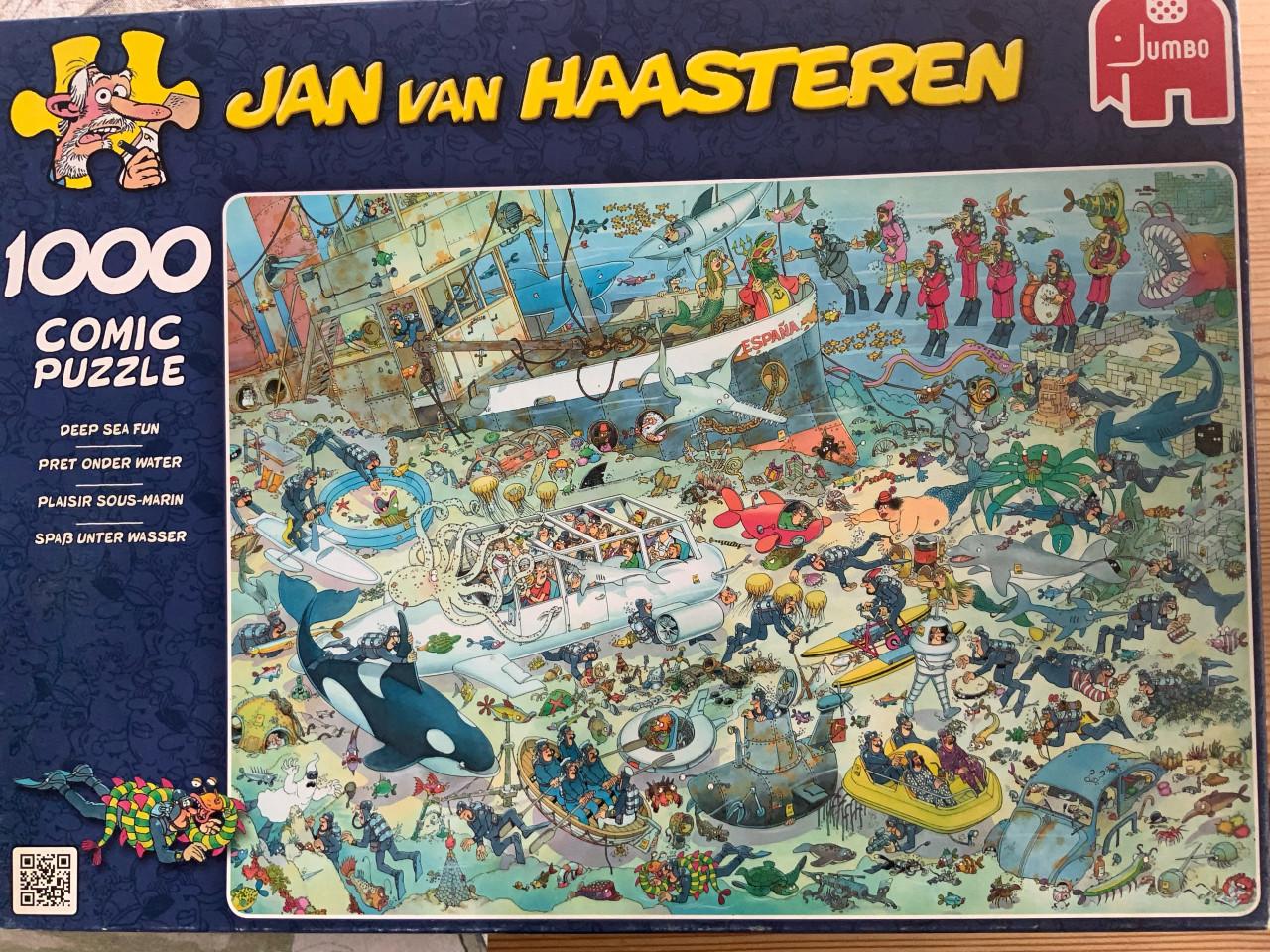 Jan van Haasteren puzzel Deep sea fun