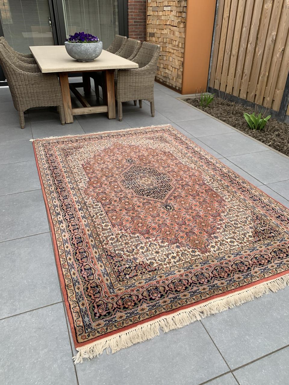 💖Prachtig Sfeervol Roze Handgeknoopt Vintage Vloerkleed 💖