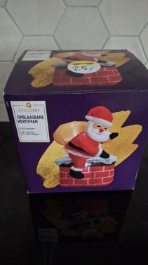 Opblaasbare kerstman