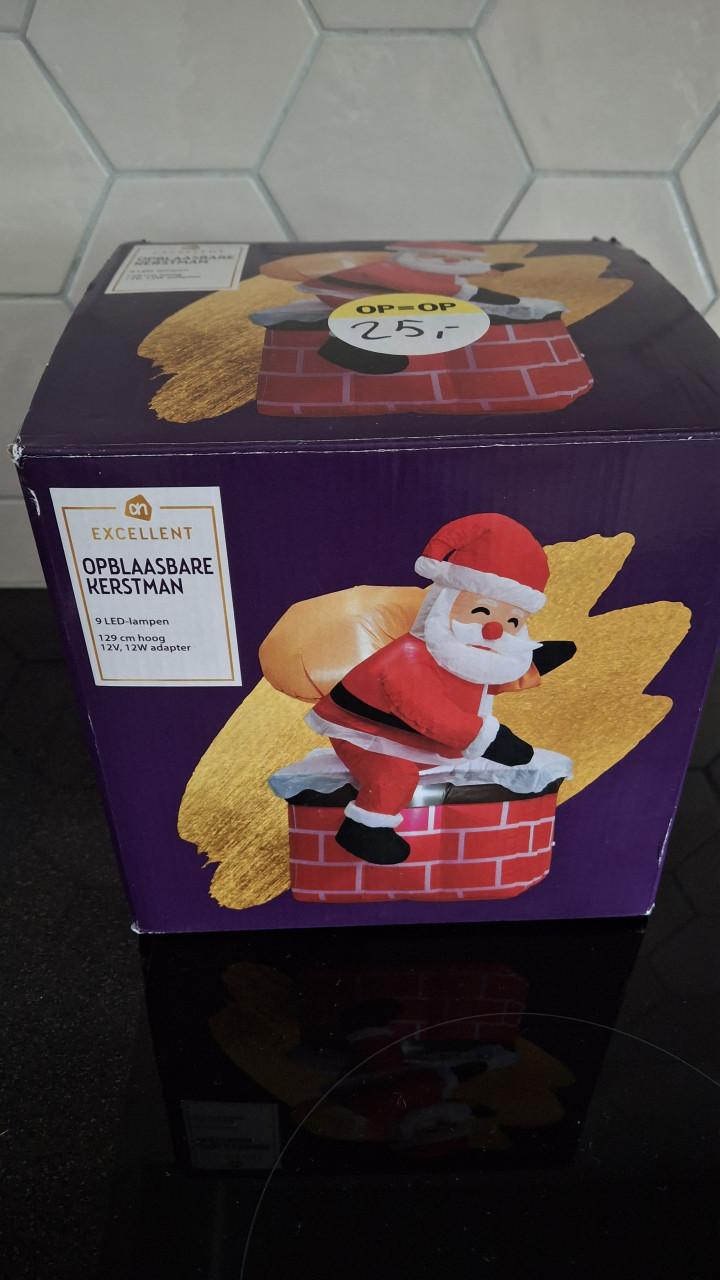 Opblaasbare kerstman