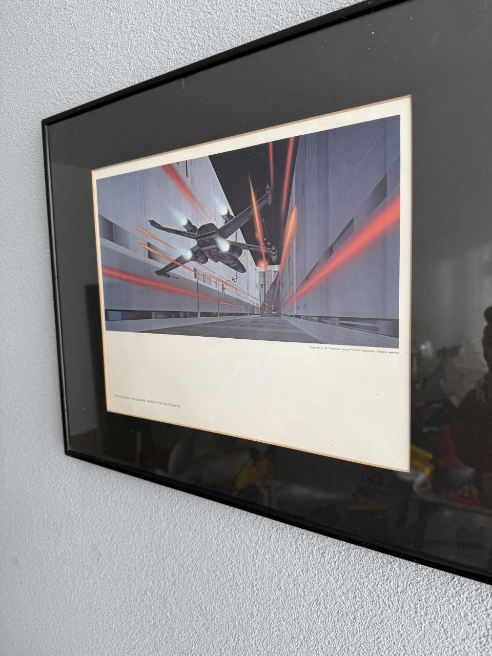 Vintage Star Wars Art Print - Ralph McQuarrie 1977