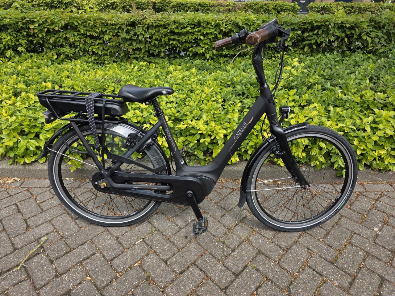 Schitterende Gazelle Orange elektrische mini fiets met Bosch middenmotor