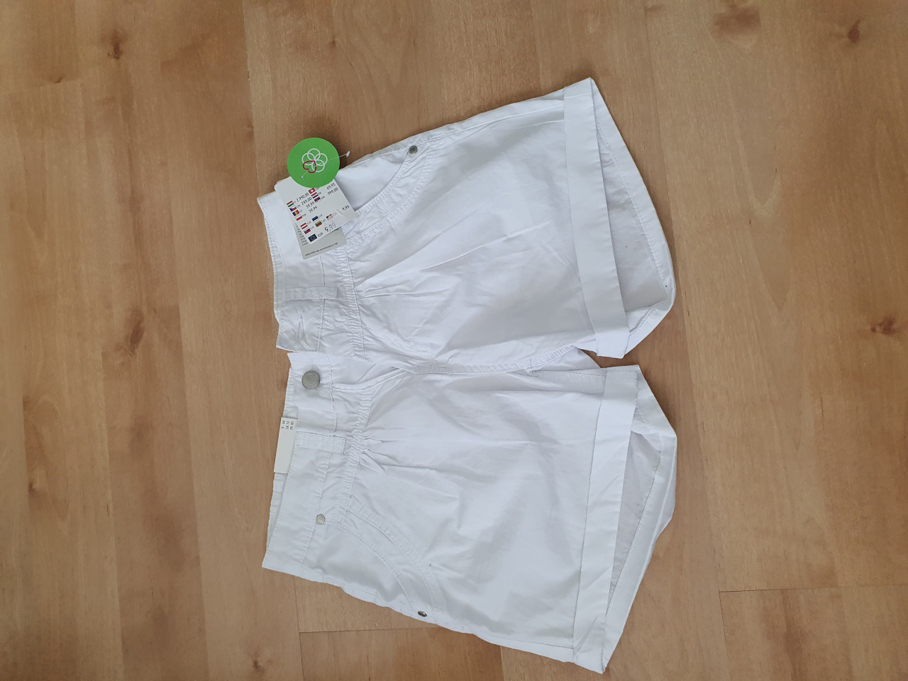 Korte broek/short, wit