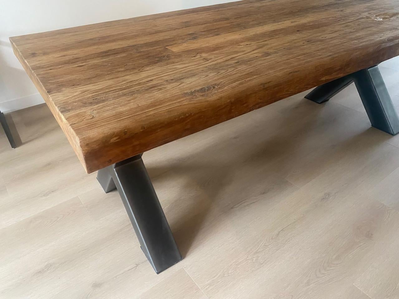 Prachtige teakhouten eettafel Mazzo (Pronto Wonen) – 220 x 105 cm