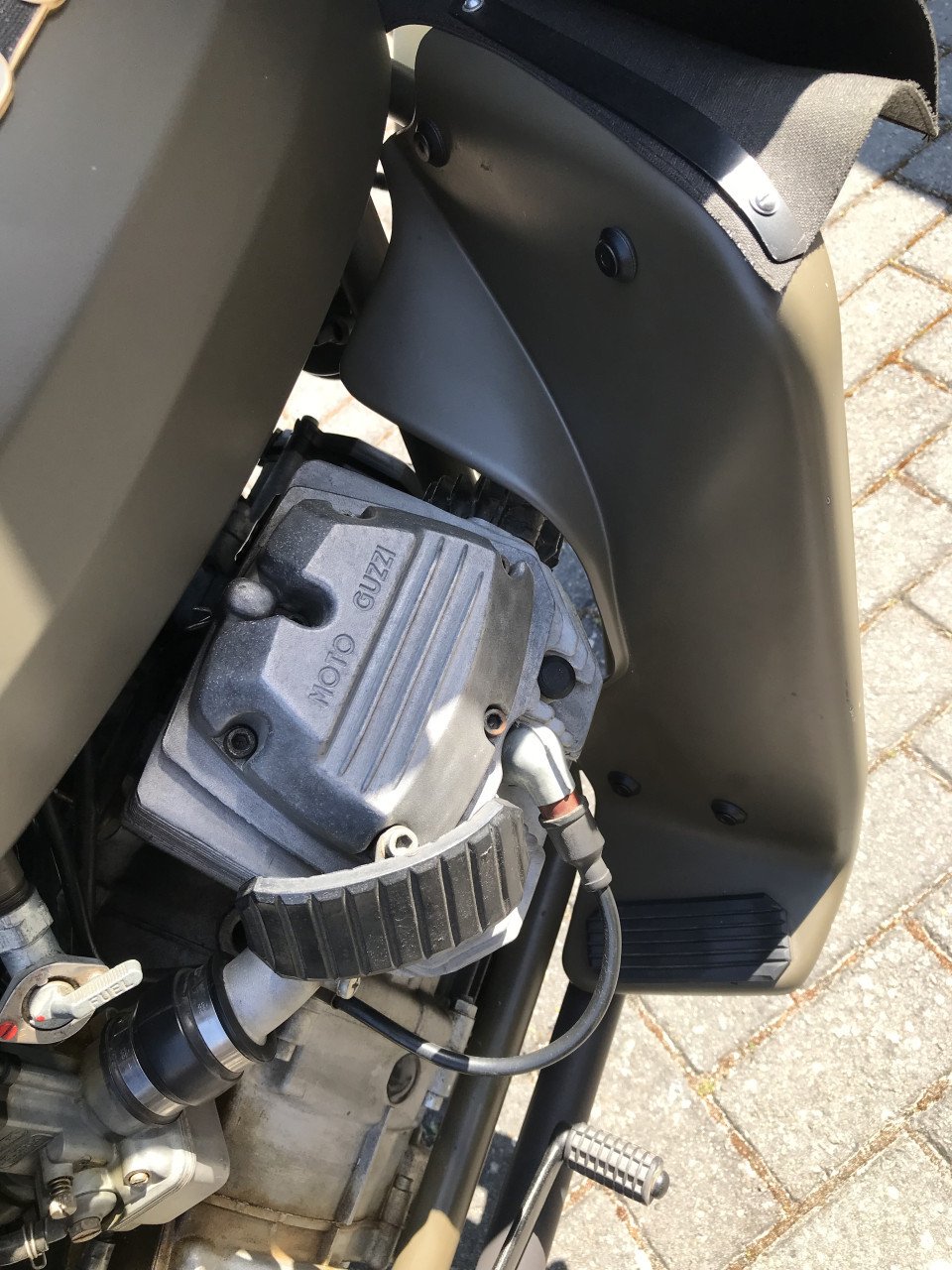 Moto Guzzi V50 NATO 1985 (vrij van wegenbelasting!)