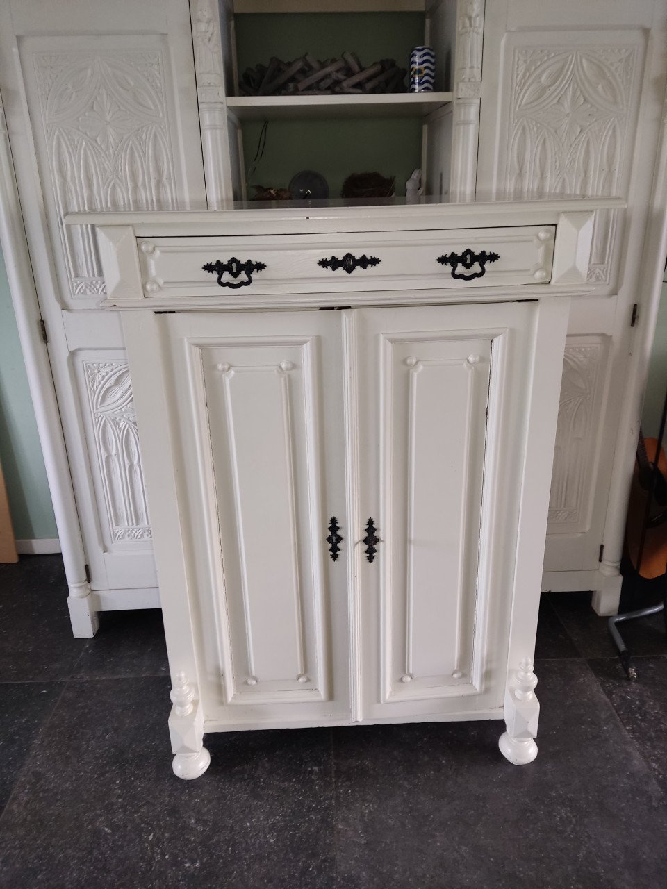 Brocante meidenkast