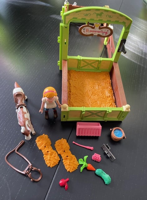 Playmobil 3 paardenstallen Spirit
