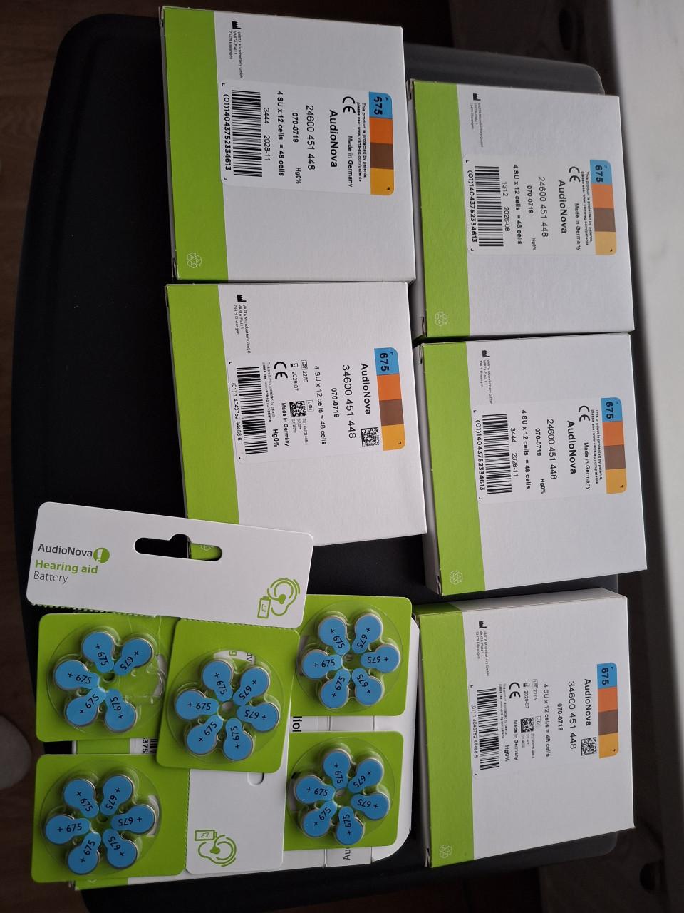 Hoorapparaat batterijen