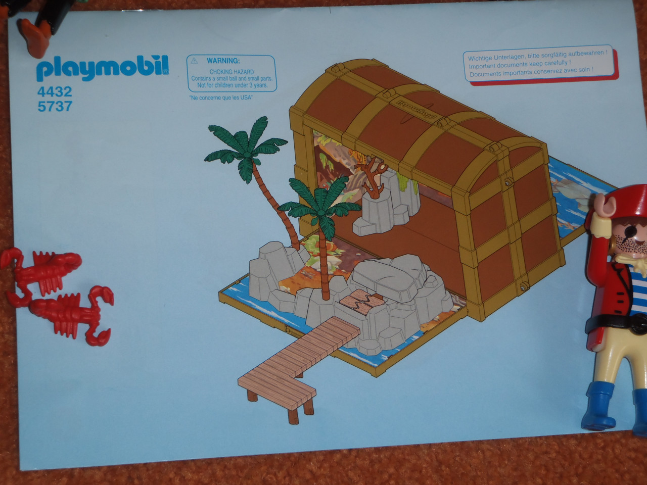 Playmobilset piraten schatkist