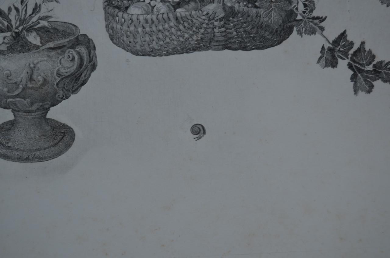 9 Staalgravures 19e eeuws Stadia van een schilderij