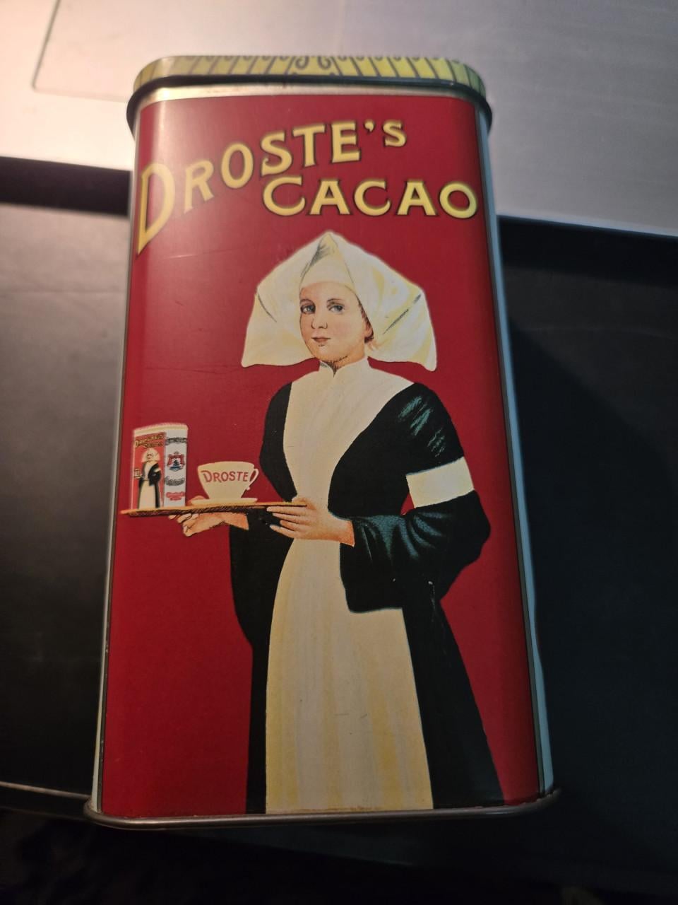 Vintage Droste Cacao en Pastilles Blik