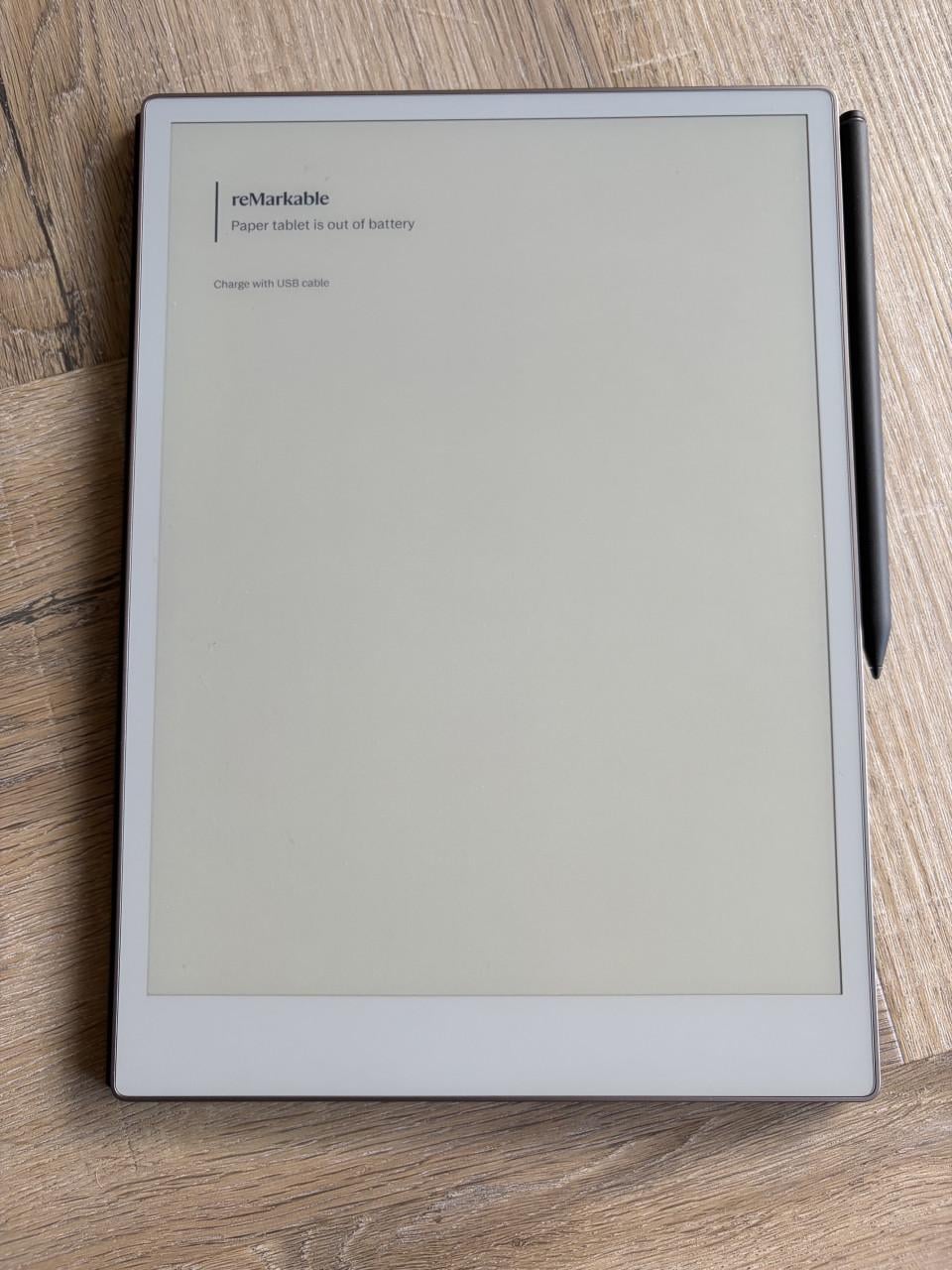 ReMarkable Paper Pro incl. book case leer zwart en