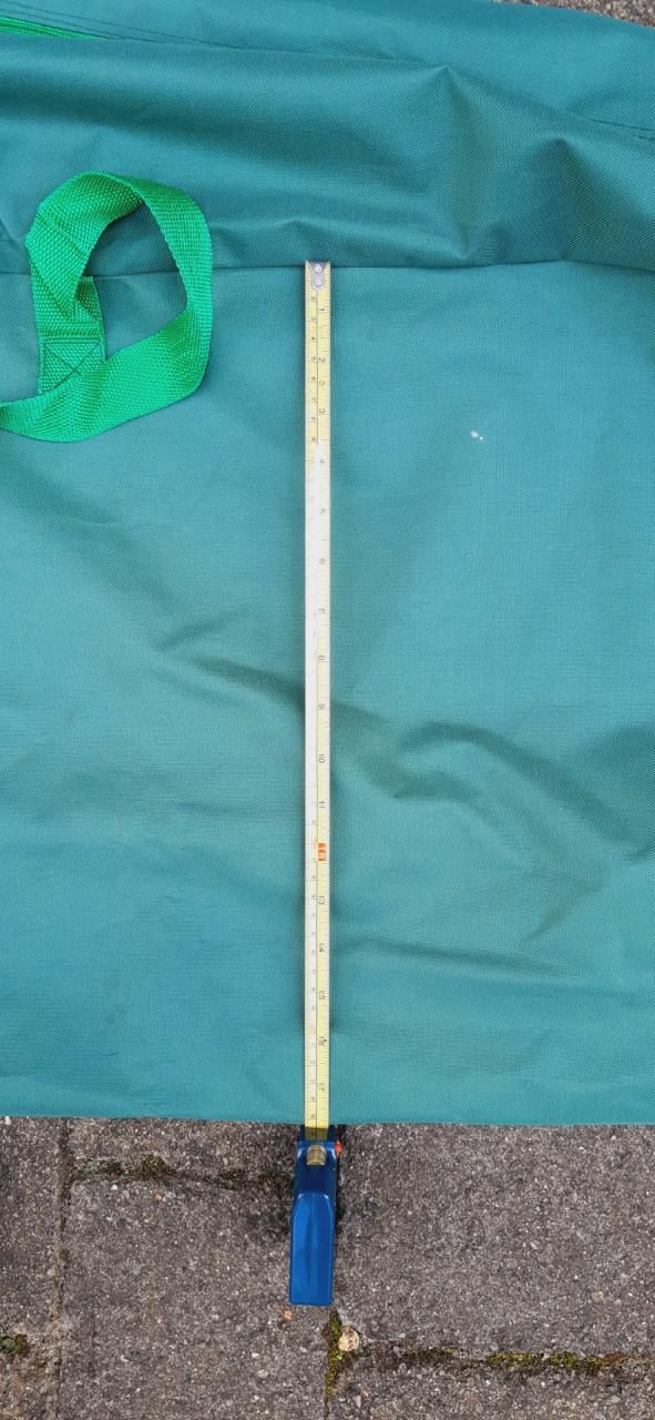 Multifunctionele tas, Kerstboomtas  groen dubbele rits, opvouwbaar