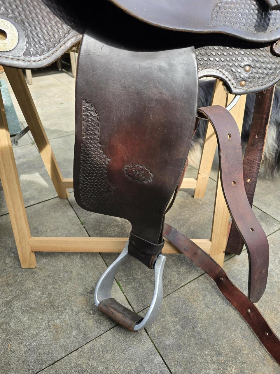 Billy Cook westernzadel (origineel maker Sulphur OK)