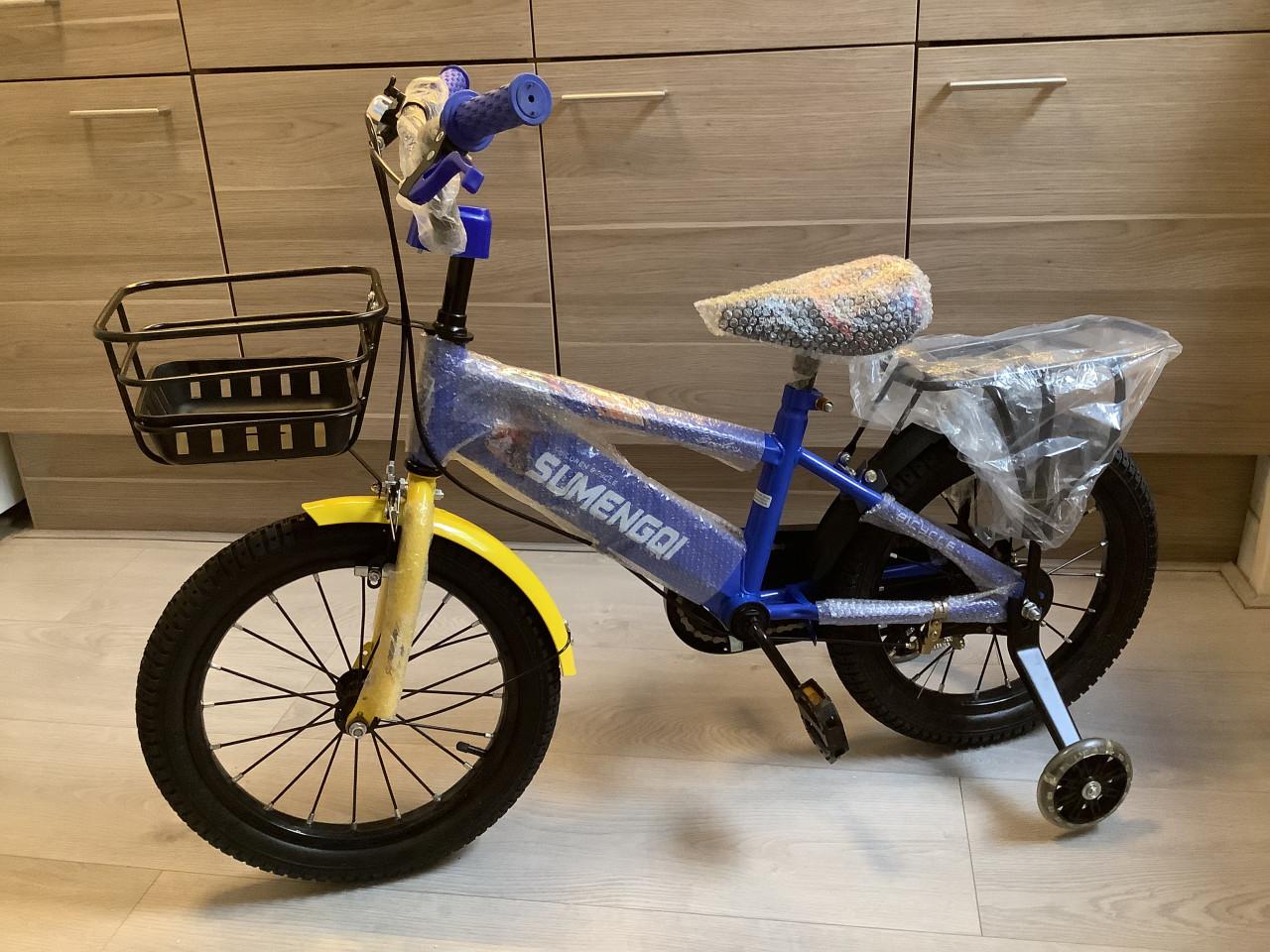 ***** nieuwe 16 inch kinderfiets :Sumengqi met zijwieltjes *****
