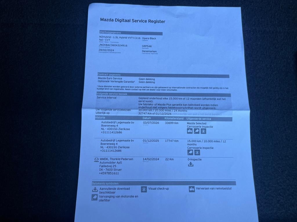 Mazda 2 Hybrid 1.5 agile|116 pk|rijklaar