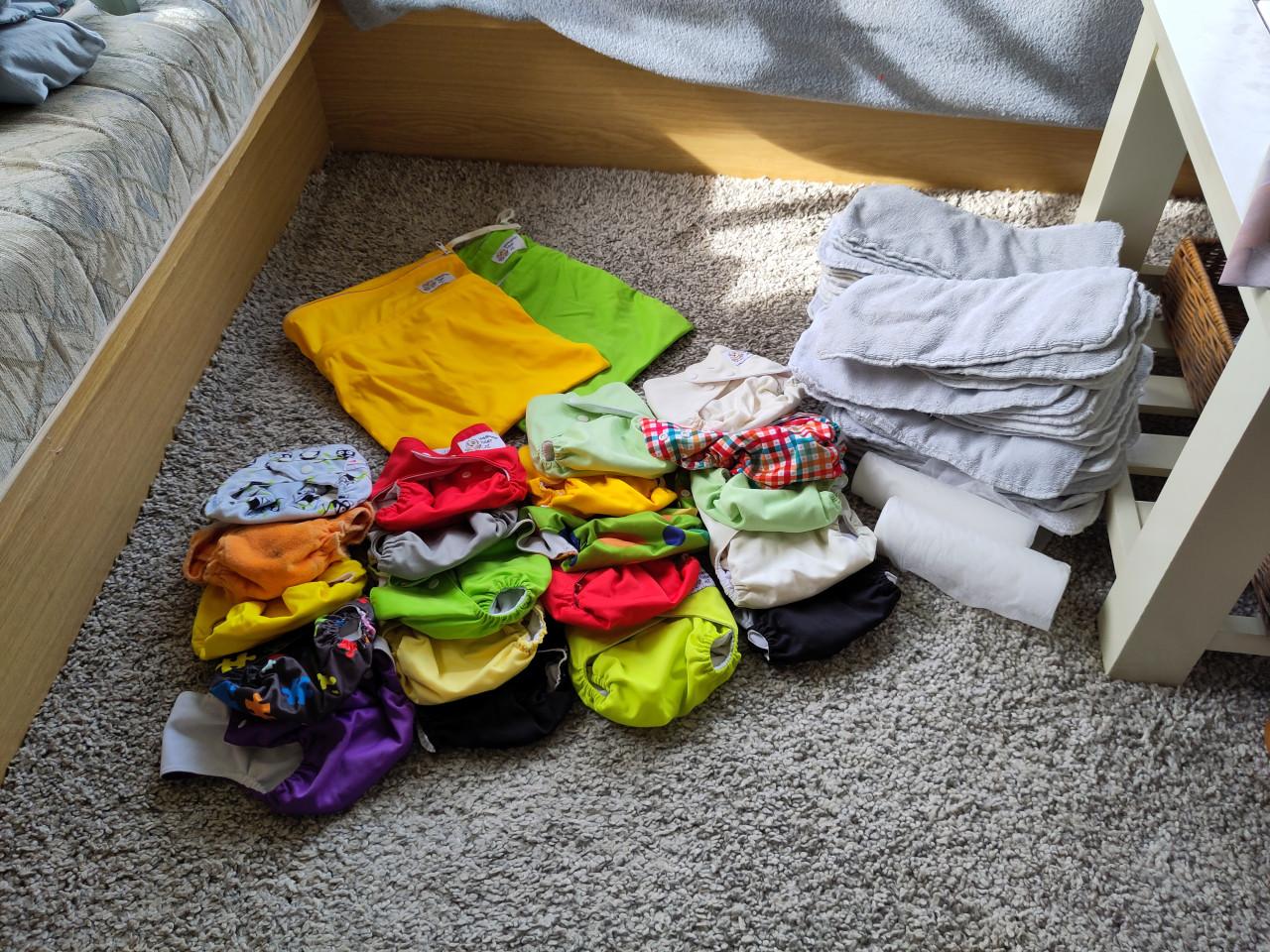 Wasbare luiers pakket