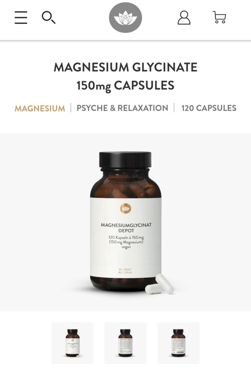 Magnesium supplement nieuw!