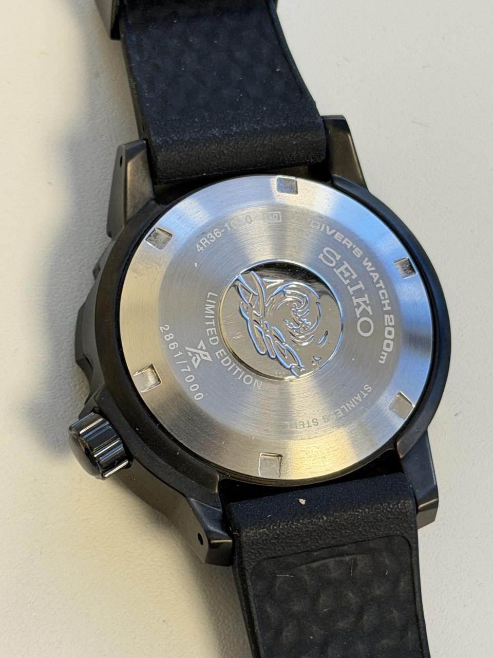 Seiko Prospex Black Monster - Limited Edition automatic
