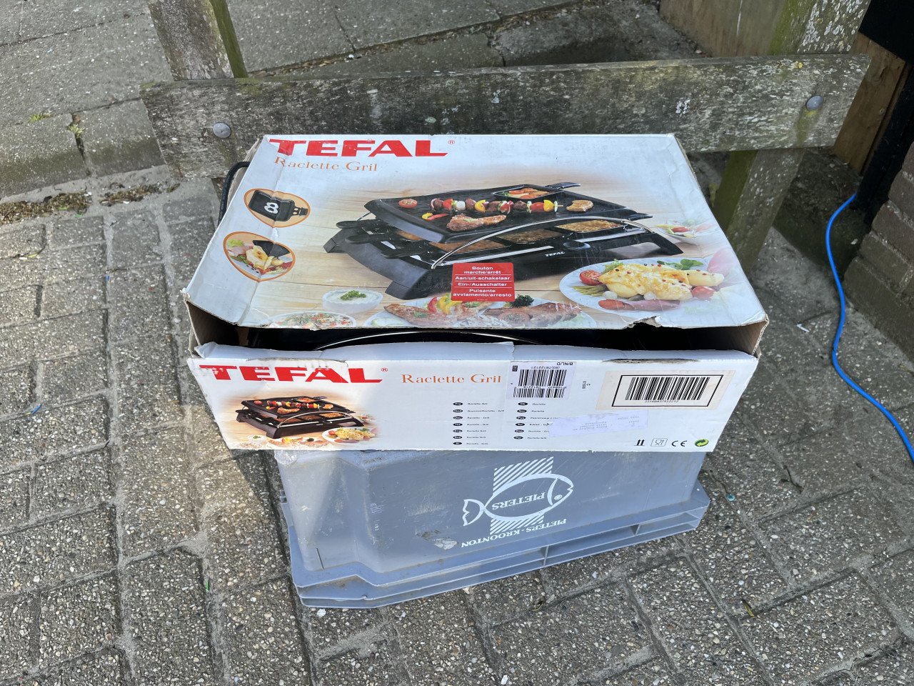 3 Tefal grillplaten