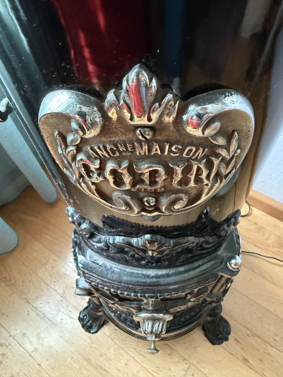 Brocante Godin kolenkachel