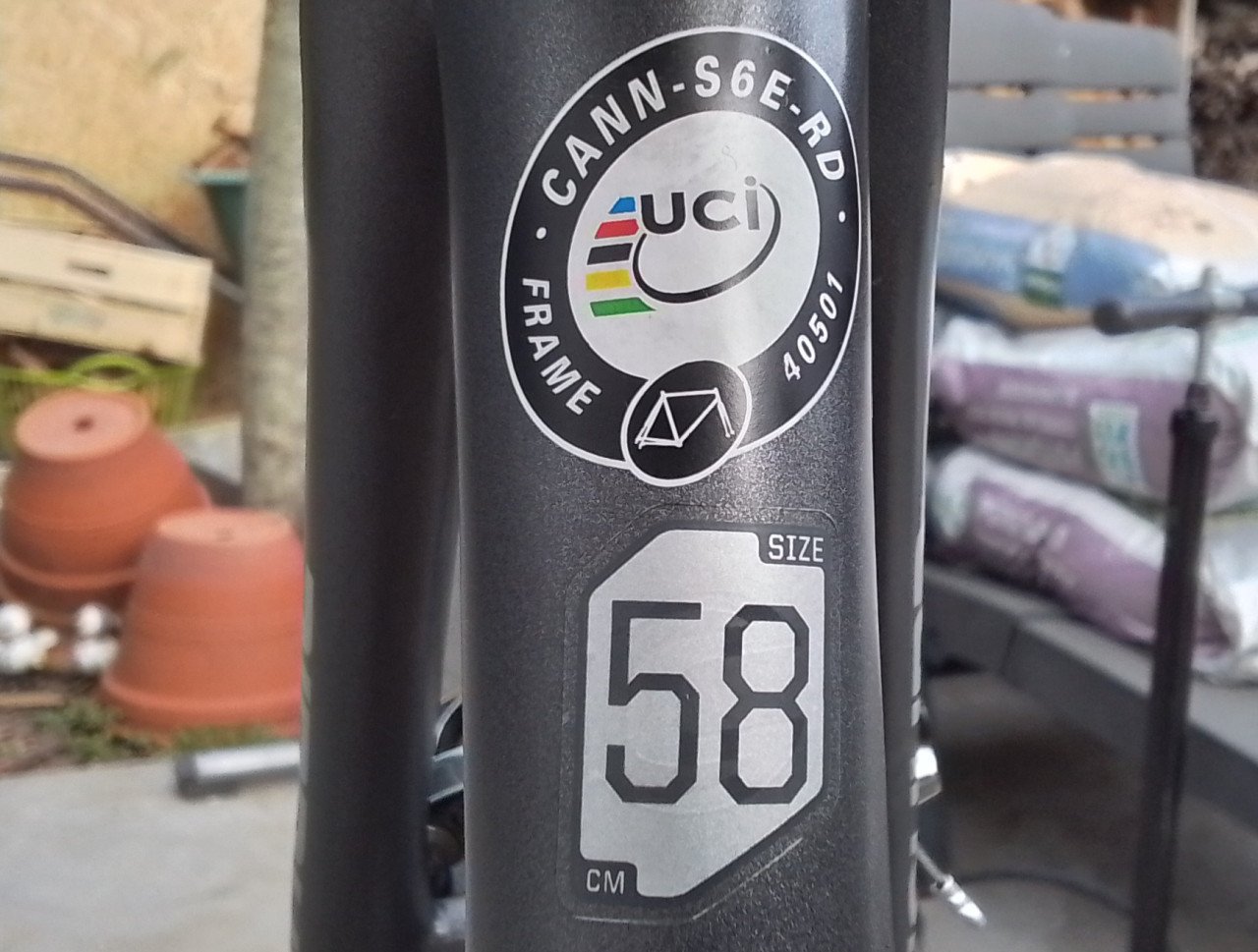 Cannondale Supersix Evo full carbon Sram Force 58cm