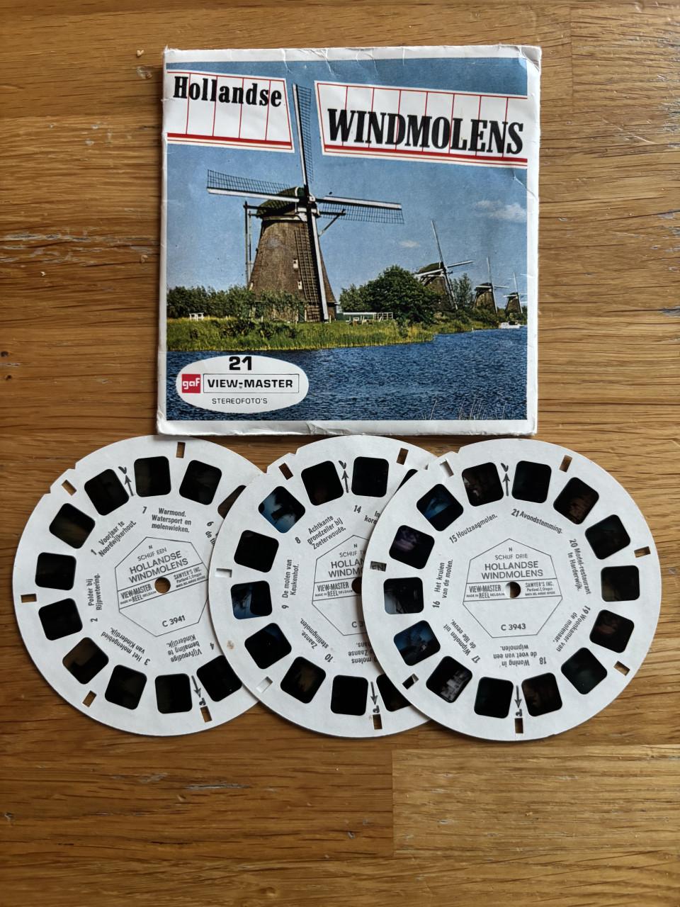 Originele View-Master Sawyers, diverse schijven 1960-1975