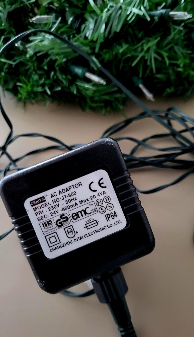 Kunst Kerstkrans 30cm -- Kerstkrans Met Lampjes voor Binnen