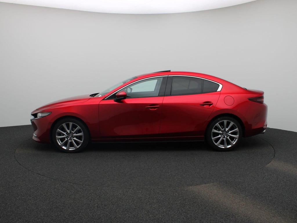 Mazda 3 2.0 e-skyactiv-x luxury | automaat | schuif dak | 360 camera | appl