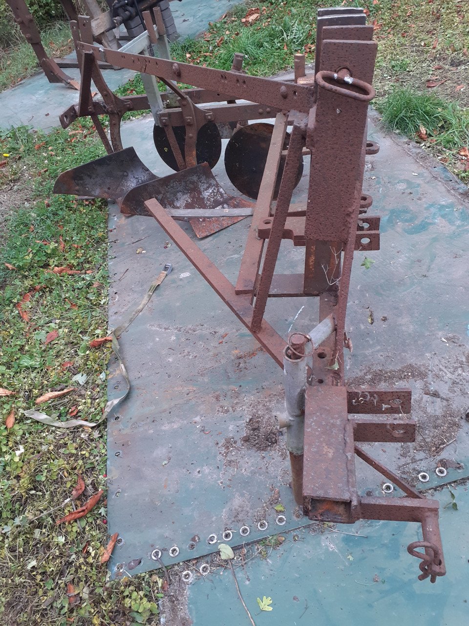 2 schaar kant ploeg