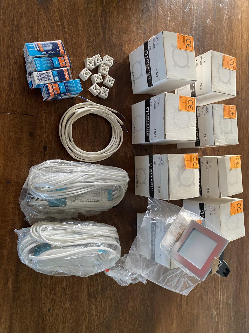 Nieuwe complete set inbouwspots Wever &Ducré