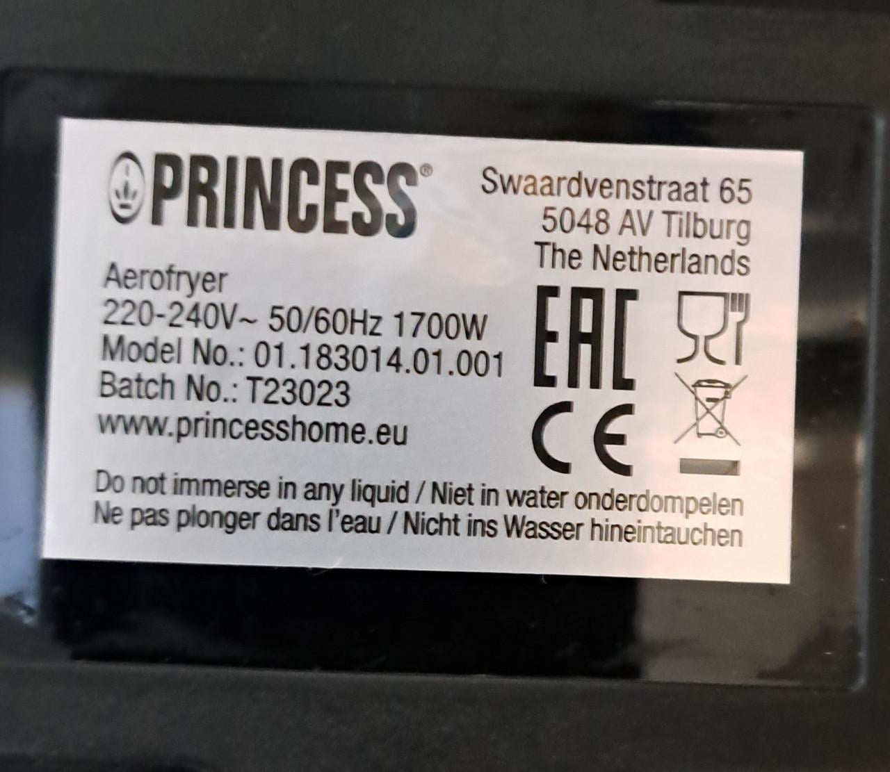 Princess Airfryer