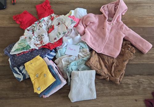 Pakket meisjes kleding - maat 62