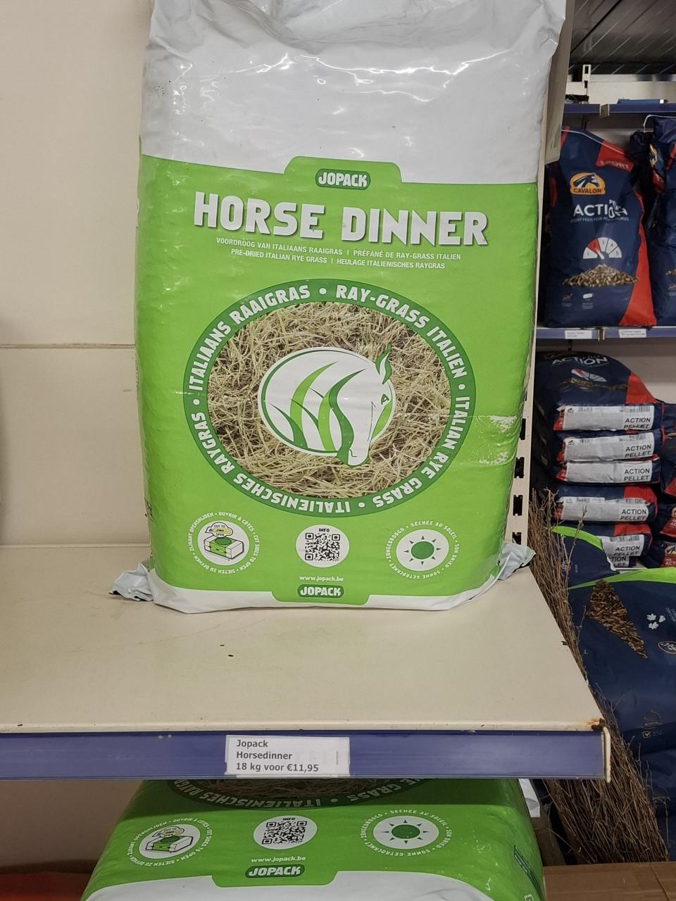 Horse dinner jopack