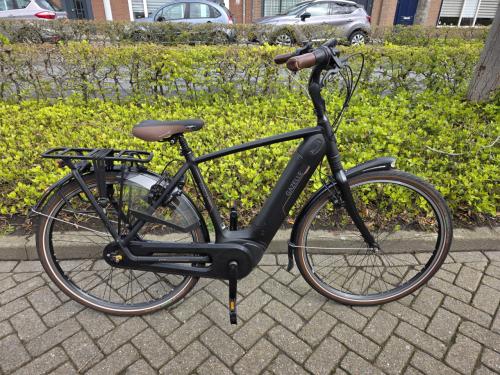 Gazelle elektrische heren fiets met Bosch middenmotor en 500wh accu