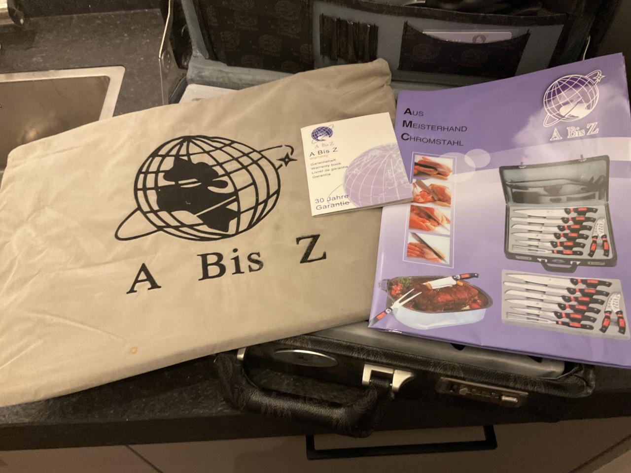 Luxe messenset in koffer.