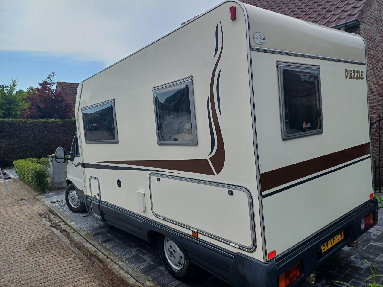 Te koop nette camper Fiat Ducato