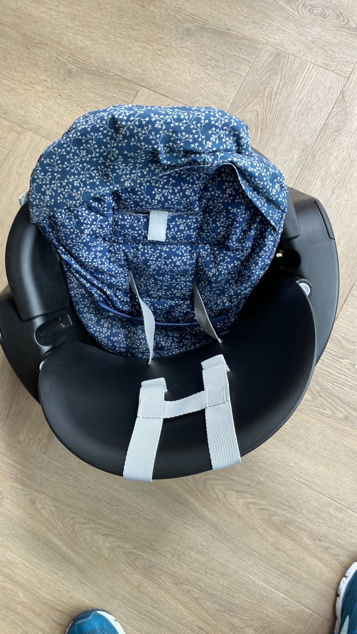 Stokke zitje steps zwart
