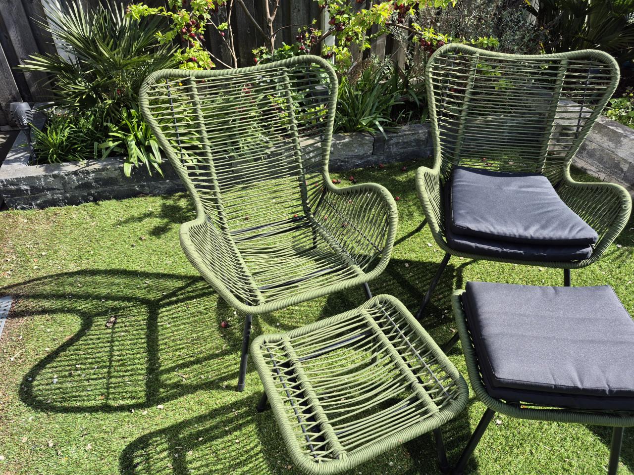 Tuinstoelen set