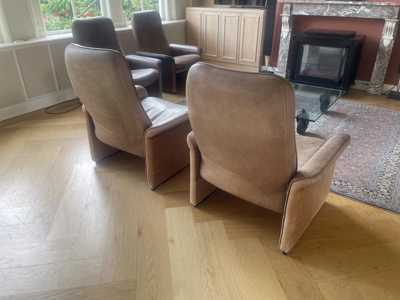 De Sede DS-50 Buffalo leer 4 stuks